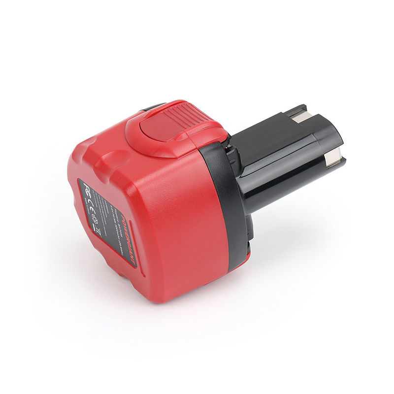 بطارية أداة طاقة بديلة بوش 9.6 فولت 2500mAh لـ Boschbat048, Bat100, Bat119, 2607 335 540, 2607 335 674, 2607 335 682