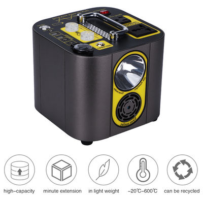 AC DC USB الشحن اللاسلكي بطارية الليثيوم مولد الطاقة 100W طاقة الطاقة الشمسية بنك الطاقة الخارجي التخييم السفر الطاقة المحمولة