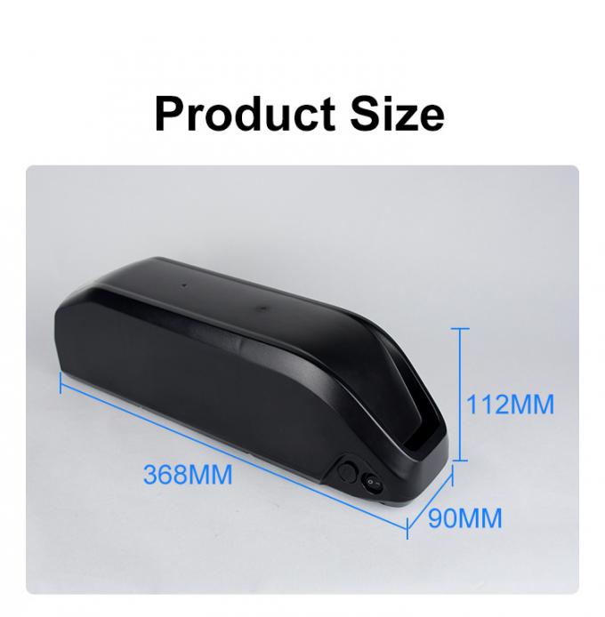 36 فولت 48 فولت 30 أيه استبدال بطارية الدراجة مع BMS Hailong Downtube Case 0