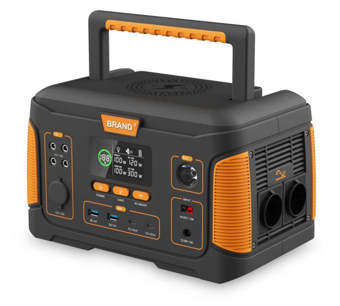 الرئيسية/ في الهواء الطلق/ التخييم محطة الطاقة الشمسية المحمولة USB 650W 22.2V 28.6ah قابلة لإعادة الشحن 4