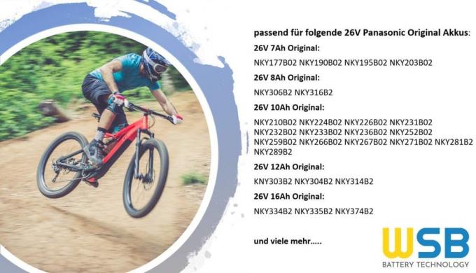 نظام باناسونيك إيبيك 25.2V 23.2ah 585W بطارية استبدالية رالي إيبيك بطارية فييتس Accufahrrad Akkuakku Fur Elektrofahrrad Power Pack بطارية الليثيوم 5