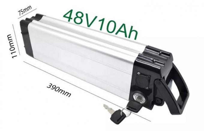 سيلفر فيش E-Type E بطارية الدراجة 1000W 24V 36V 48V 10ah 15ah 20ah Downtube Akku باك بطارية جهاز التنظيف 2