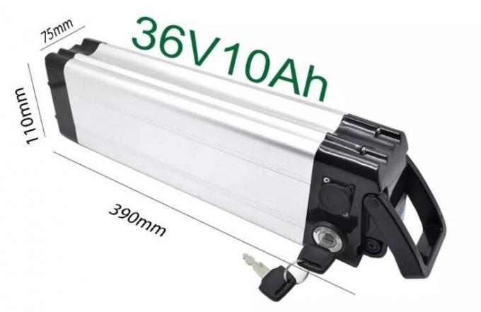 سيلفر فيش E-Type E بطارية الدراجة 1000W 24V 36V 48V 10ah 15ah 20ah Downtube Akku باك بطارية جهاز التنظيف 1