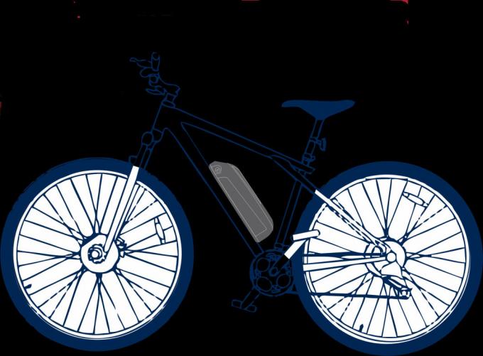 قابلة لإعادة الشحن 36V 14.5ah 522wh Hailong Downtube 4 Pin Dmegc بطارية إيبيك 1